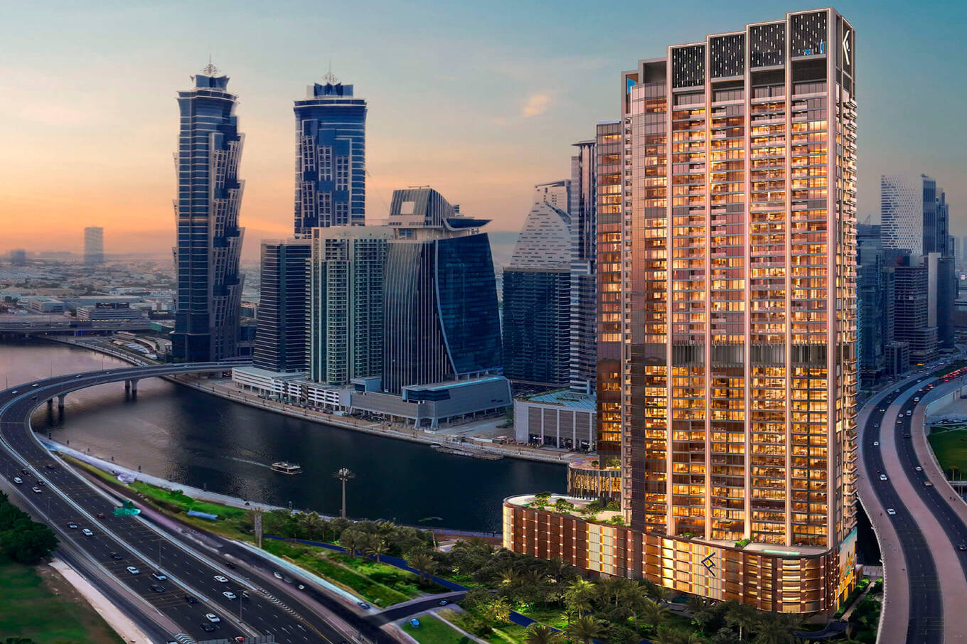 Apartment with 1 bedroom in Business Bay, Dubai